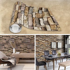 Stijlvol 3D Behang – Eenvoudige Wandtransformatie | WALLCORWRAP