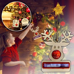 Kerstversiering met geldclip (3 stuks) | ORNATASTIC