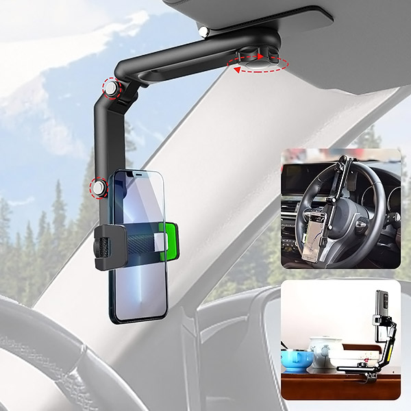 URAQT Auto hoofdsteun tablethouder, autoachterbank iPad-houder met opvouwbare verlengarm, 360° draaibare auto-tablethouder voor kinderen voor iPad Pro, Air, Mini, Samsung Tab, mobiele telefoon, 4,7-11 URAQT Auto hoofdsteun tablethouder, autoachterbank iPad-houder met opvouwbare verlengarm, 360° draaibare auto-tablethouder voor kinderen voor iPad Pro, Air, Mini, Samsung Tab, mobiele telefoon, 4,7-11