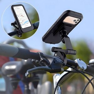 Universele waterdichte telefoonhouder voor de fiets | BRACKZPHONE