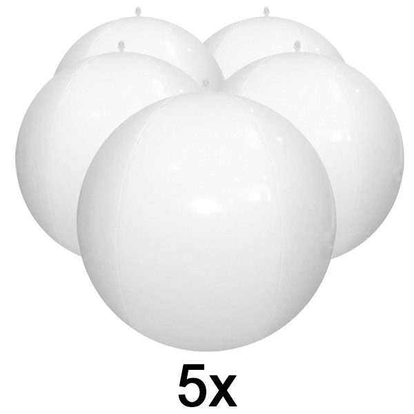 5x Opblaasbare Drijvende Zwembadlampen | POOLGLO