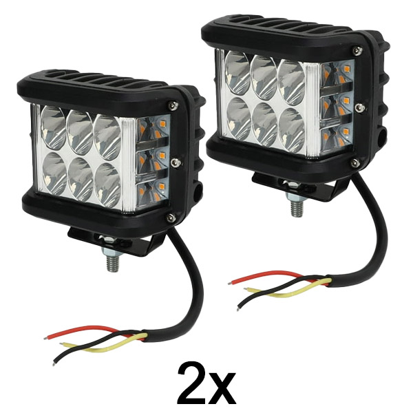 2x Ultieme voertuig LED veiligheidslichten | BOLTLIGHT