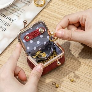 Compacte leren reisjuwelendoos | LUXIBOX