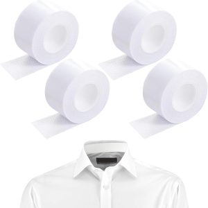 Wegwerp zweetbandjes voor de kraag - op maat te knippen, 4 rollen | SWEATPROT